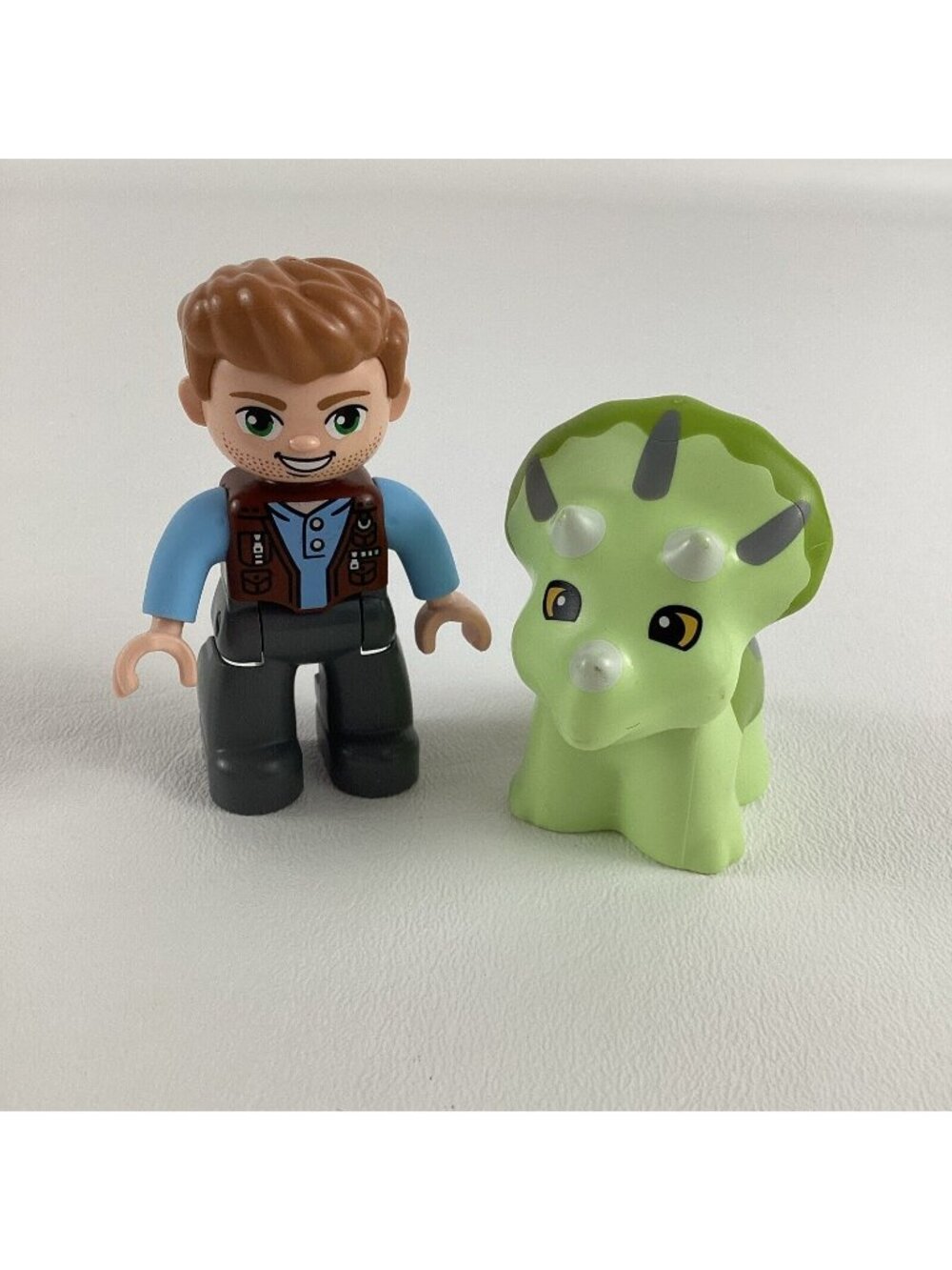 Lego Duplo Jurassic World Owen Action Figure Baby Dino Toddler First Building